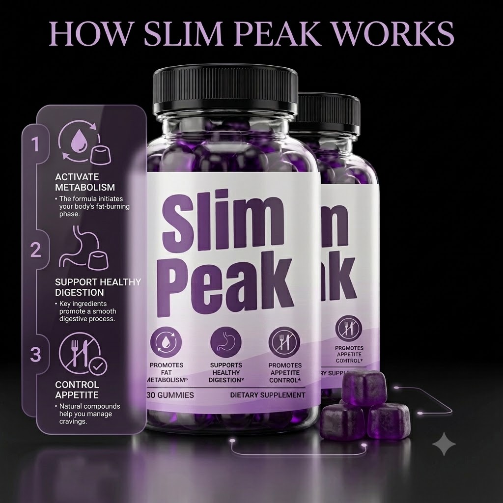 How Slim Peak works: activate metabolism, support digestion, control appetite